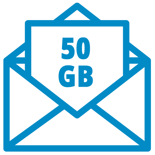 50 GB email