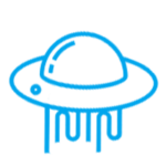 Alien ship icon